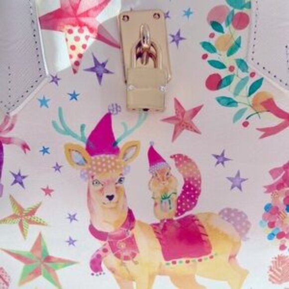 Authentic Samantha Thavasa Japan Limited Edition LINEA J.  2-Way Shoulder Bag - Picture 7 of 14